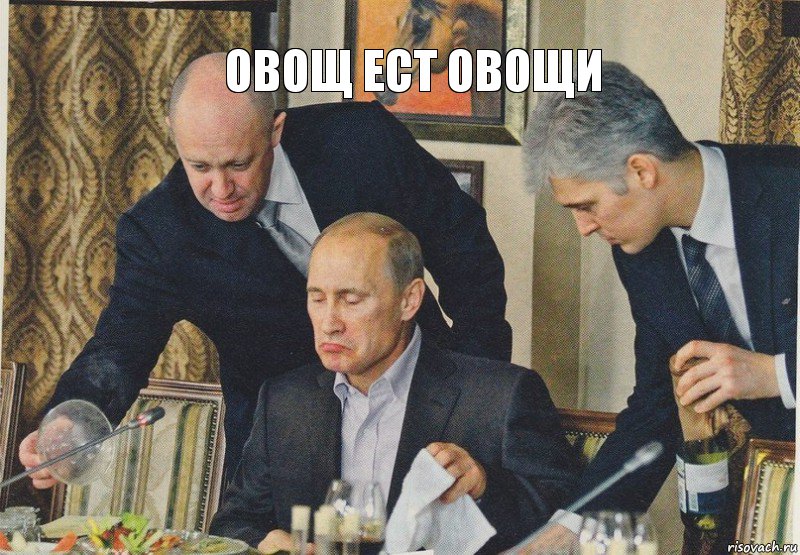 овощ ест овощи, Комикс  Путин NOT BAD