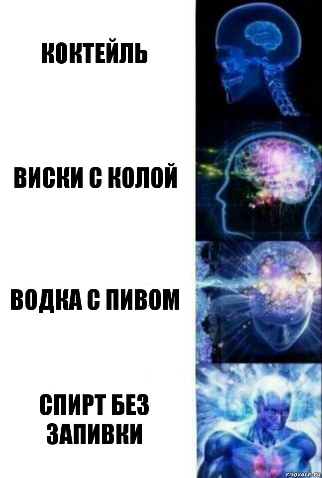 Коктейль Виски с колой водка с пивом спирт без запивки, Комикс  Сверхразум