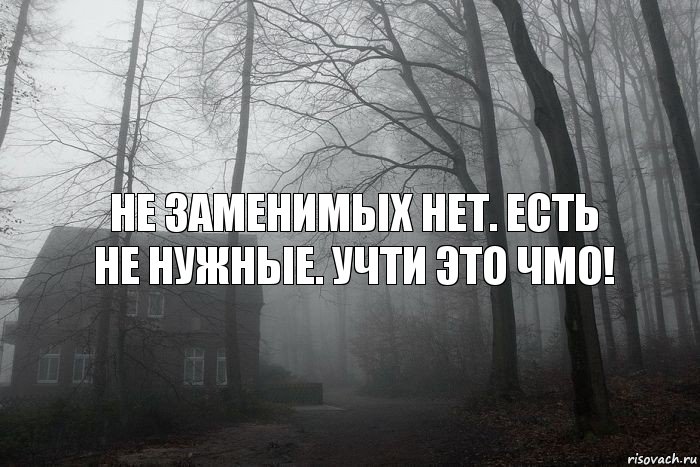 Не заменимых нет. Есть не нужные. Учти это чмо!, Комикс  Тлен