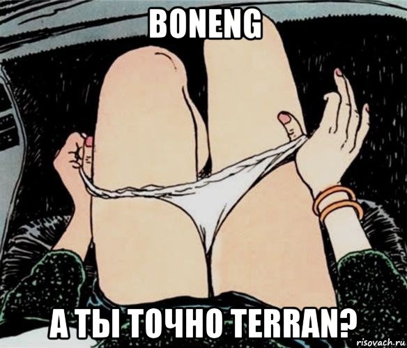 boneng а ты точно terran?, Мем А ты точно