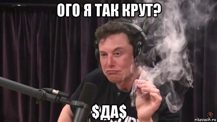 ого я так крут? $да$, Мем Илон Маск