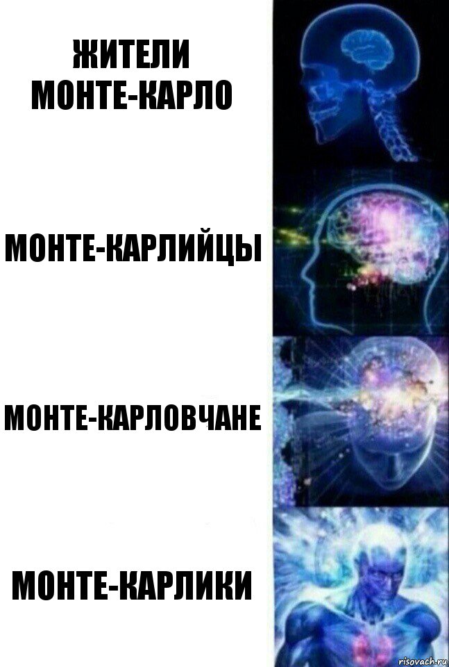 жители монте-карло монте-карлийцы монте-карловчане монте-карлики, Комикс  Сверхразум