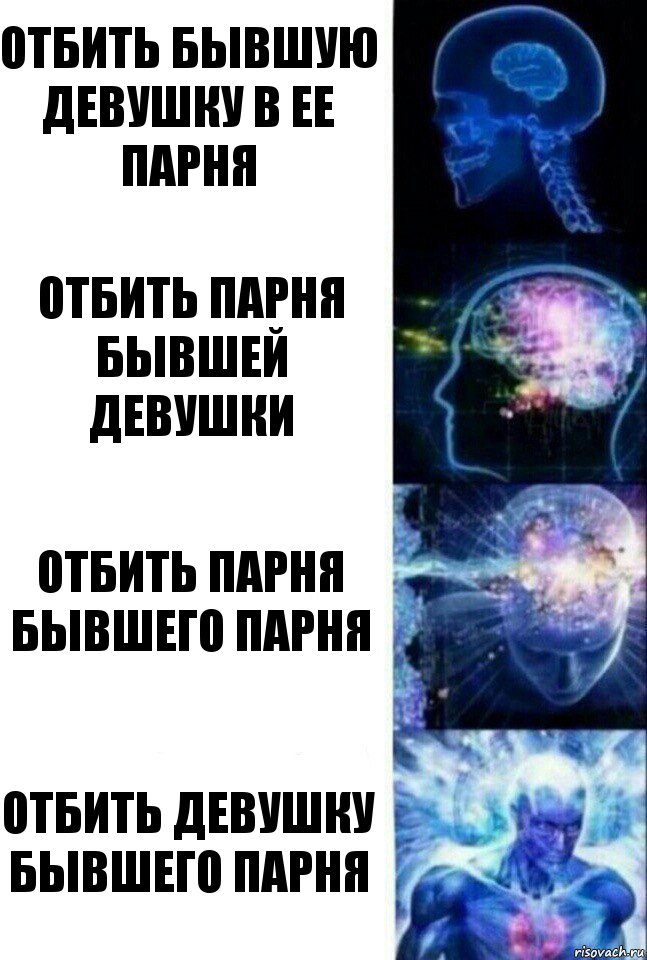 отбить бывшую девушку в ее парня отбить парня бывшей девушки отбить парня бывшего парня отбить девушку бывшего парня, Комикс  Сверхразум