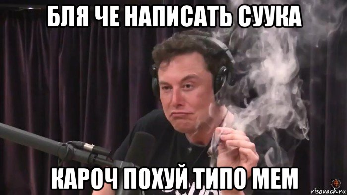 бля че написать суука кароч похуй типо мем, Мем Илон Маск