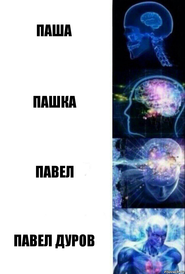 ПАША ПАШКА ПАВЕЛ ПАВЕЛ ДУРОВ, Комикс  Сверхразум