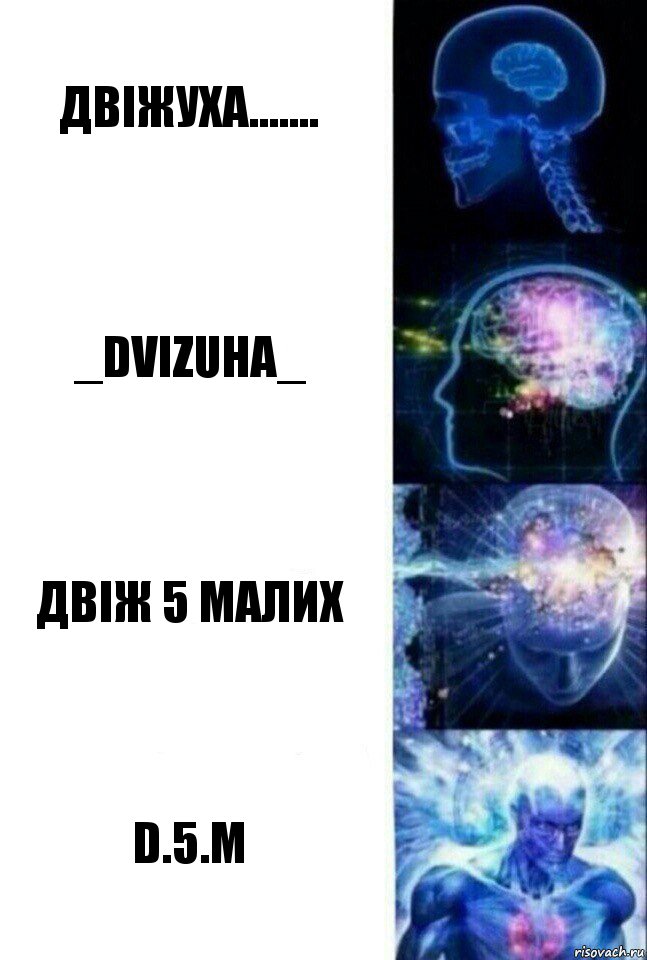 Двіжуха....... _dvizuha_ Двіж 5 Малих D.5.M, Комикс  Сверхразум