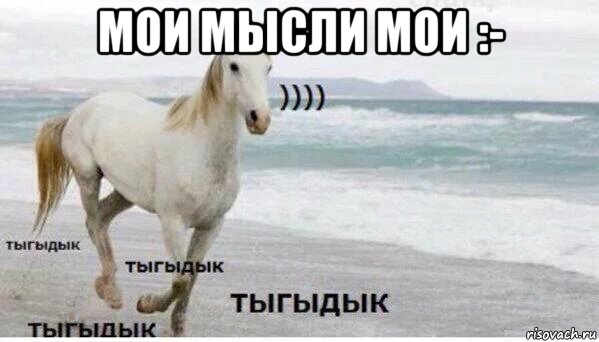 мои мысли мои :- , Мем   Тыгыдык