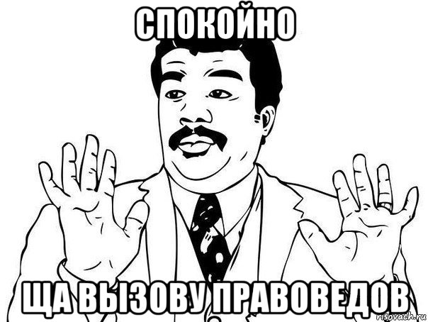 спокойно ща вызову правоведов, Мем  Воу воу парень полегче