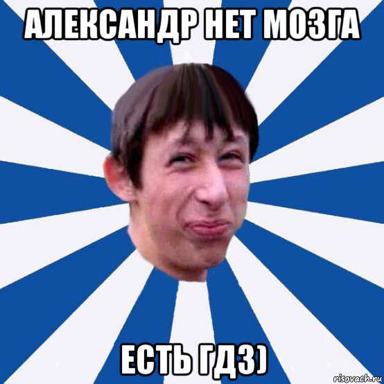 александр нет мозга есть гдз)