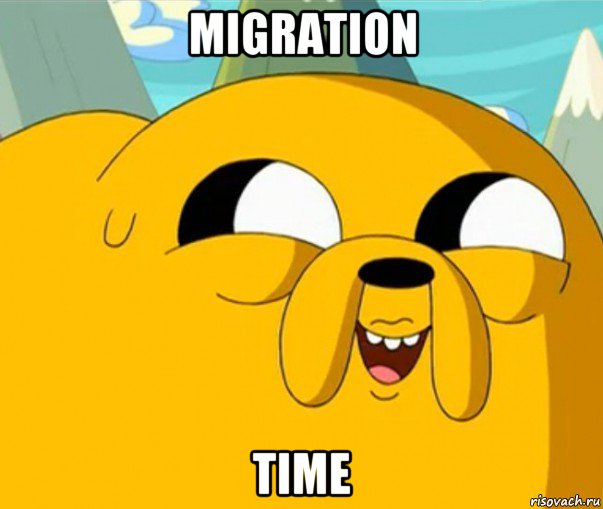 migration time