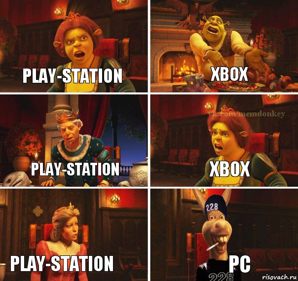 Play-Station Xbox Play-Station Xbox Play-Station PC