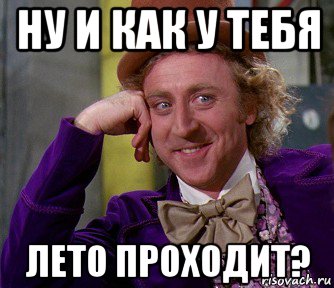 ну и как у тебя лето проходит?, Мем мое лицо