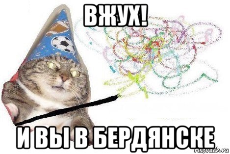 вжух! и вы в бердянске, Мем Вжух