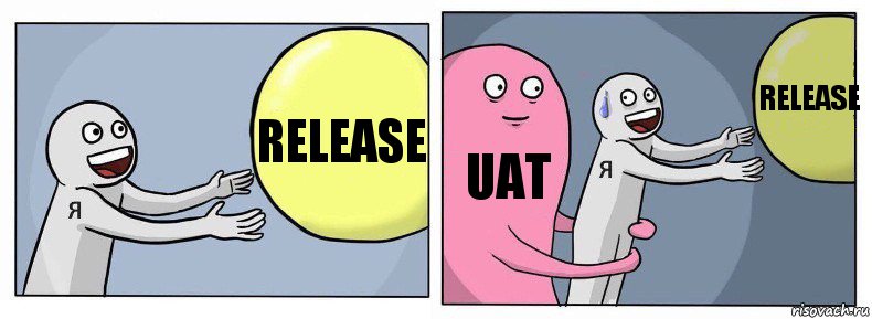 Release UAT Release, Комикс Я и жизнь