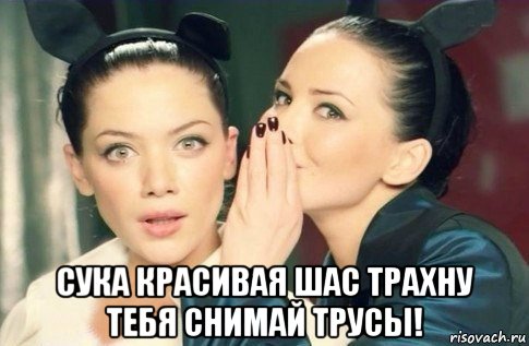  сука красивая шас трахну тебя снимай трусы!, Мем  Он