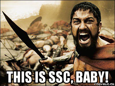  this is ssc, baby!, Мем Это Спарта