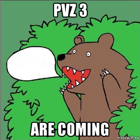 pvz 3 are coming, Мем Медведь-шлюха