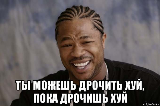  ты можешь дрочить хуй, пока дрочишь хуй, Мем Xzibit