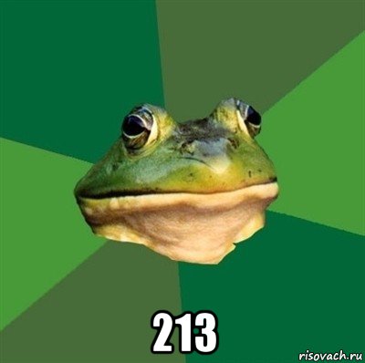  213, Мем  Мерзкая жаба