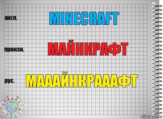 Minecraft Майнкрафт Мааайнкрааафт, Комикс  Перевод с английского