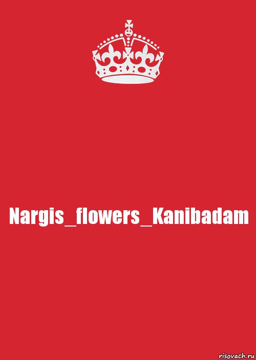 Nargis_flowers_Kanibadam, Комикс Keep Calm 3