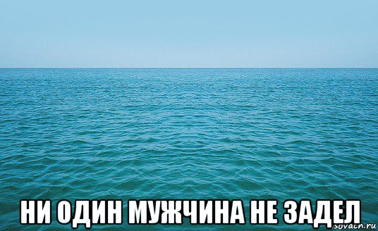  ни один мужчина не задел, Мем Море