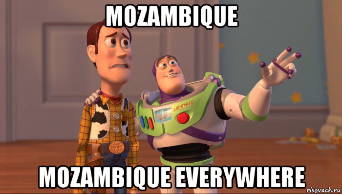 mozambique mozambique everywhere, Мем Они повсюду (История игрушек)