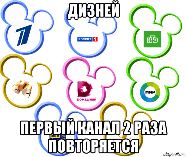 Раз повтори предыдущую. Мемы про СТС. Вид первый канал логотип.