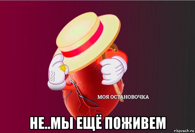  не..мы ещё поживем, Мем   Моя остановочка