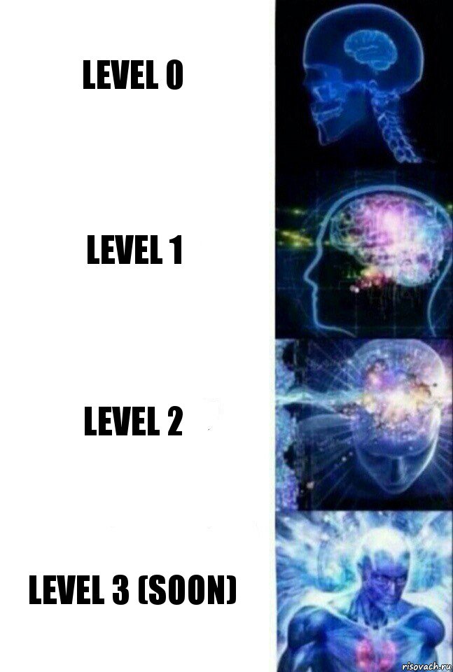 level 0 level 1 level 2 level 3 (soon), Комикс  Сверхразум