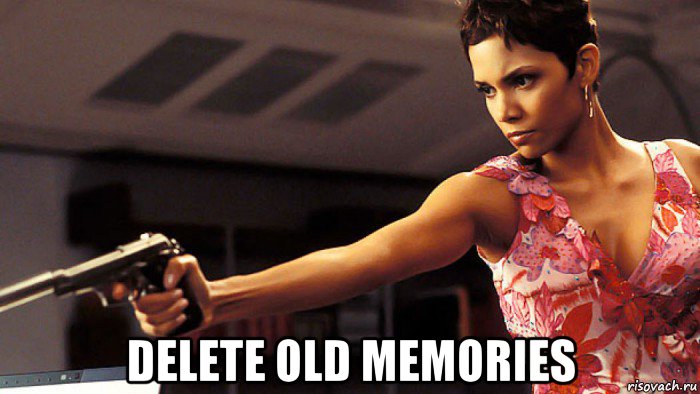  delete old memories