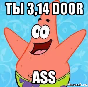 ты 3,14 door ass