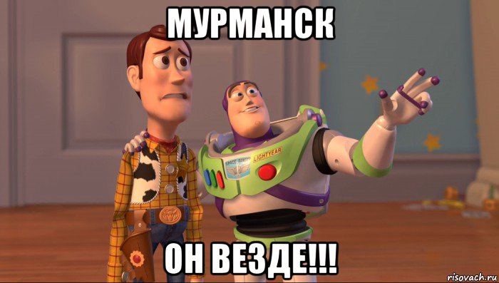 мурманск он везде!!!, Мем Они повсюду (История игрушек)