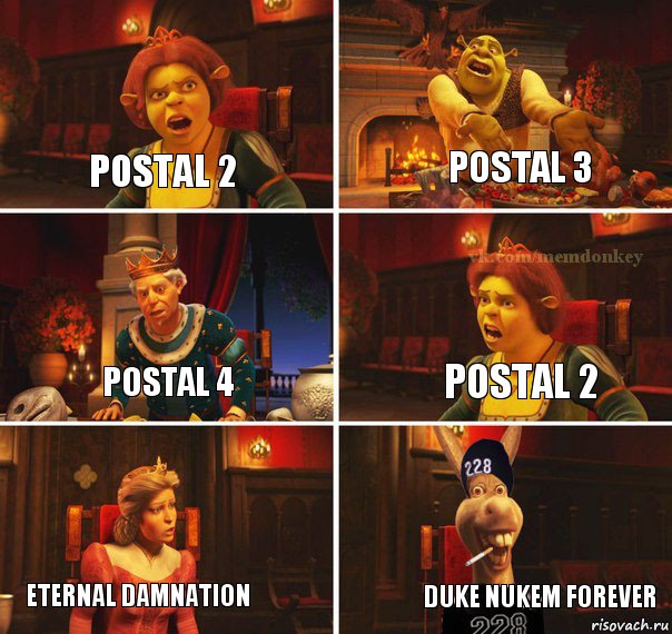 POSTAL 2 POSTAL 3 POSTAL 4 POSTAL 2 ETERNAL DAMNATION DUKE NUKEM FOREVER