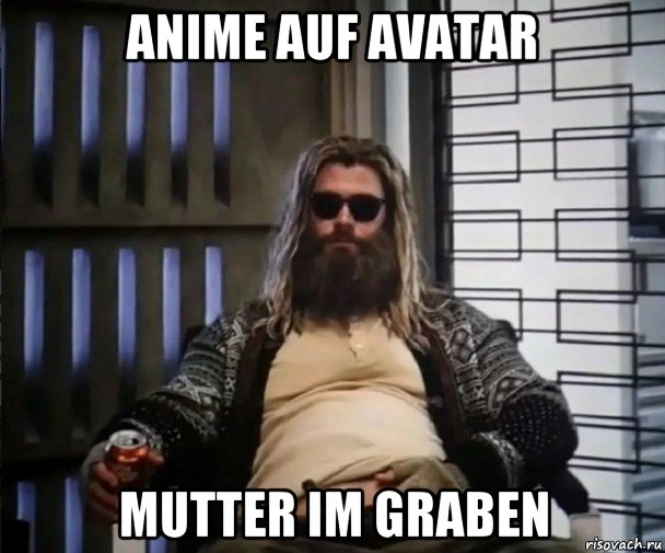 anime auf avatar mutter im graben