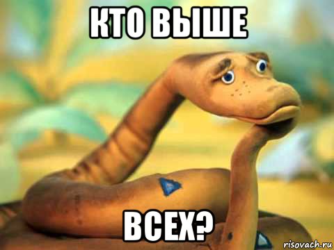 кто выше всех?